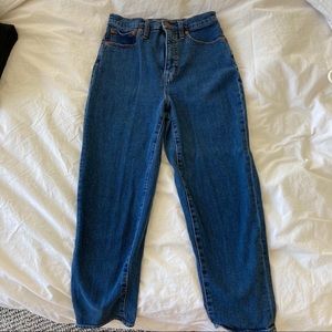 Madewell mom jean